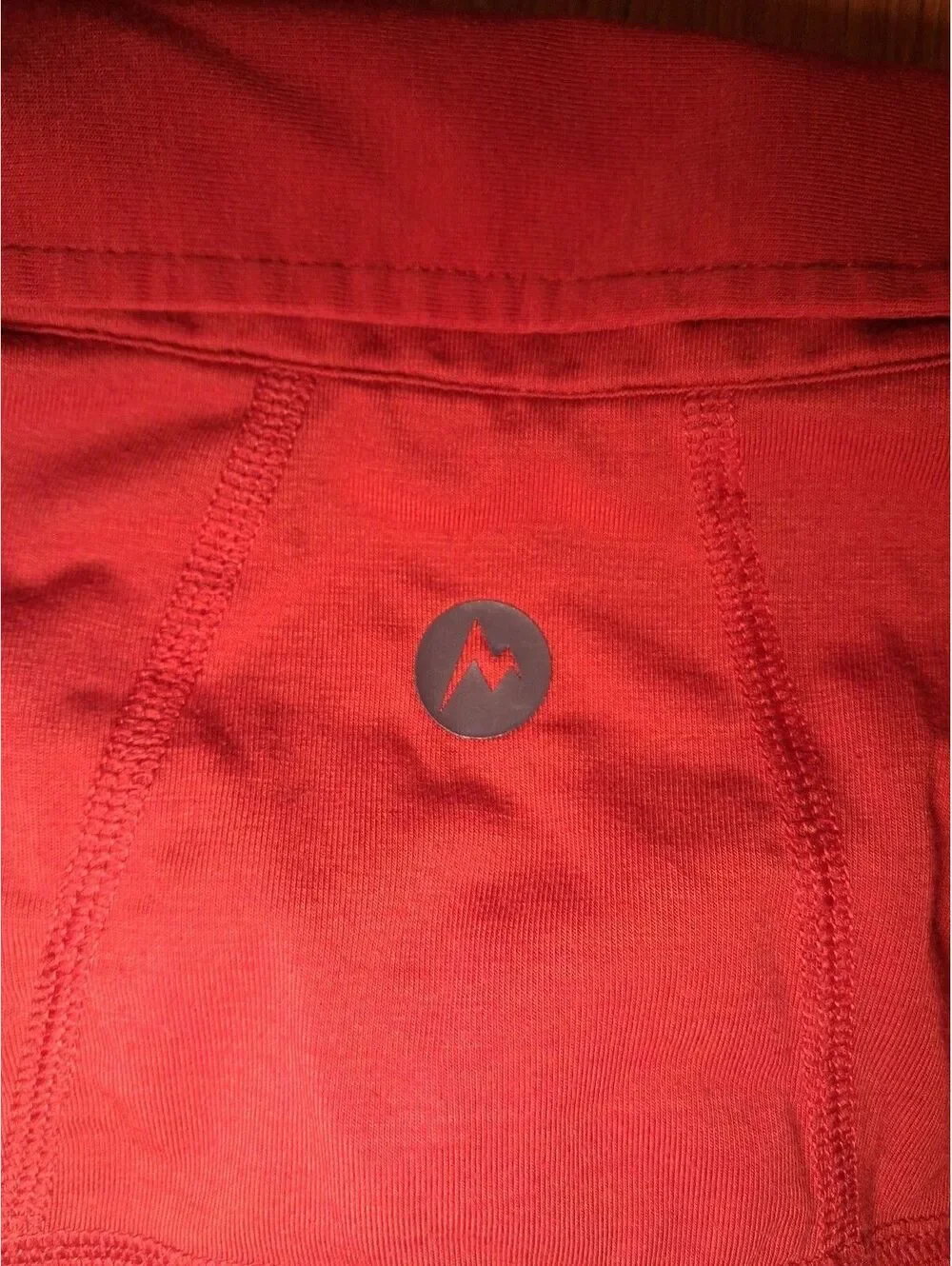 Marmot Polo Shirt Mens Small Red